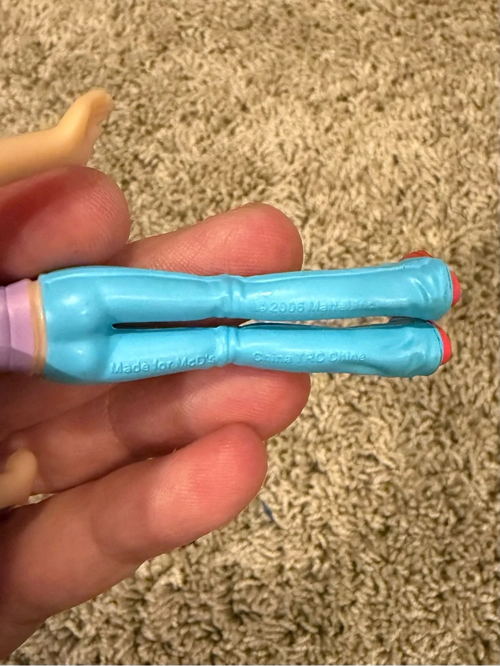 2006 Polly Pocket PollyWorld McDonald’s Happy Meal Toy Figure Orange Hair Mattel